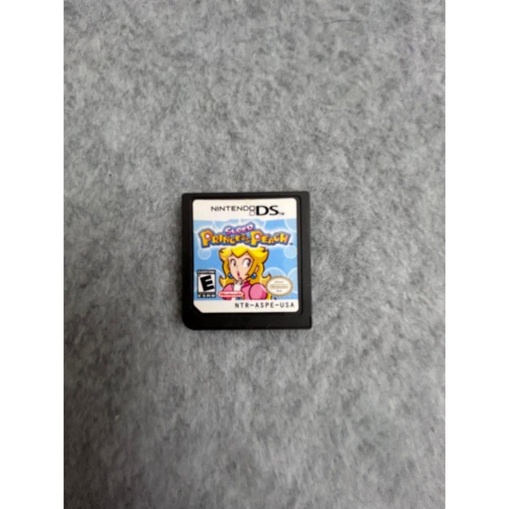 Super Princess Peach Nintendo DS Game Cartridge NTR-ASPE-USA Authentic Nintendo
